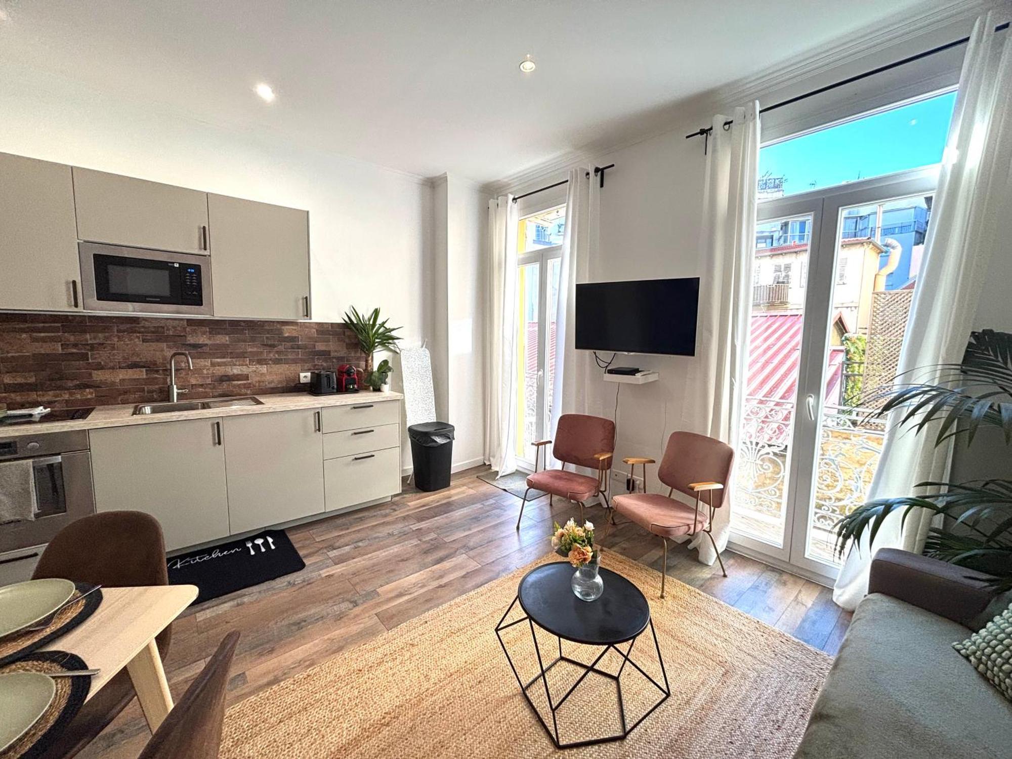 Appartement 2 Pieces Hyper Centre Nice Proche Plage Exterior foto